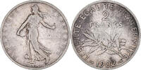 France 2 Francs Monnaie, Semeuse, Paris, Argent, Gadoury:532 -