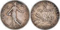 France 2 Francs Monnaie, Semeuse, Paris, Argent, Gadoury:532 -