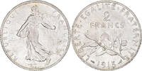 France 2 Francs Monnaie, Semeuse, Paris, Argent, Gadoury:532 -
