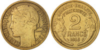 France 2 Francs Monnaie, Morlon, Aluminum-Bronze, KM:886 -