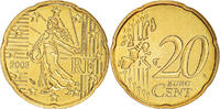 France 20 Euro Cent Paris, BU, Laiton, KM:1286 -
