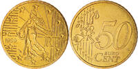 France 50 Euro Cent Paris, BU, Laiton, KM:1287 -