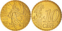 France 10 Euro Cent Paris, BU, Laiton, KM:1285 -