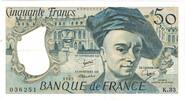 France 50 Francs Quentin de La Tour, K.33 036251, Fayette:F67.17 -