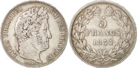 France 5 Francs Monnaie, Louis-Philippe, Paris, Argent, KM:749.1 -