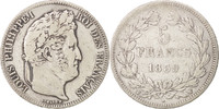 France 5 Francs Monnaie, Louis-Philippe, Lille, Argent, KM:749.13 -