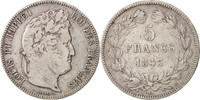 France 5 Francs Monnaie, Louis-Philippe, Paris, Argent, KM:749.1 -