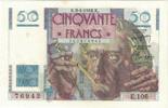 France 50 Francs Le Verrier, 76942 E.106, Fayette:20.10, KM:127b -