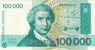 Croatie 100,000 Dinara Billet, KM:27A -