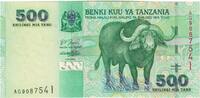 Tanzanie 500 Shilingi Billet, KM:35 -
