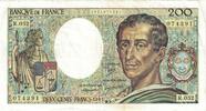 France 200 Francs Montesquieu, 074391 R.052, Fayette:70.07, KM:155b -