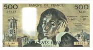 France 500 Francs Pascal, Z.140 26023, Fayette:71.24, KM:156e -