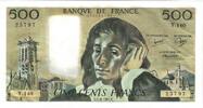France 500 Francs Pascal, Y.140 25797, Fayette:71.24, KM:156e -
