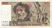 France 100 Francs Delacroix, 721002 Y.3, Fayette:69.1b, KM:154b -