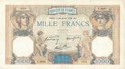 France 1000 Francs Cérès et Mercure, X.3660 183, Fayette:38.25 -