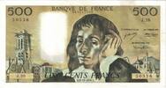 France 500 Francs Pascal, J.26, Fayette:71.7, KM:156b -