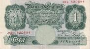 Grande-Bretagne 1 Pound Billet, KM:369a -