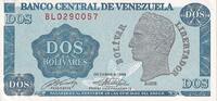 Venezuela 2 Bolivares 1989-10-05, KM:69 -