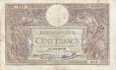 France 100 Francs U.60499, Fayette:25.28, KM:86b -