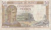France 50 Francs Cérès, J.7313, Fayette:18.6, KM:81 -