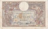 France 100 Francs Luc Olivier Merson, Y.62673, Fayette:25.36, KM:86b -