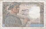 France 10 Francs Mineur, W.148, B, Fayette:8.18, KM:99f -