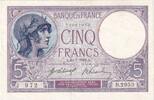 France 5 Francs Violet, 1918-07-25, B.2953 -