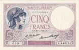 France 5 Francs Violet, 1931-03-26, A.44319 -