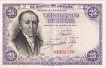Espagne 25 Pesetas 1946-02-19 -