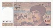 France 20 Francs Debussy, 1997, T.059 -