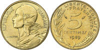 France 5 Centimes Marianne, Paris, Bronze-Aluminium, Gadoury:175 -