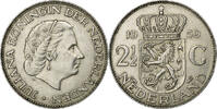 Pays-Bas 2-1/2 Gulden Juliana, Argent, KM:185 -