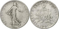 France 2 Francs Semeuse, Paris, Argent, Gadoury:532, KM:845.1 -