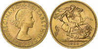 Grande-Bretagne Sovereign Elizabeth II, Or, KM:908 -