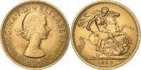 Grande-Bretagne Sovereign Elizabeth II, Or, KM:908 -