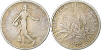 France Franc Semeuse, Paris, Argent, Gadoury:467, KM:844.1 -