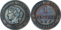 France Centime Cérès, Paris, Bronze, Gadoury:88, KM:826.1 -