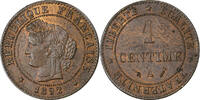 France Centime Cérès, Paris, Bronze, Gadoury:88, KM:826.1 -