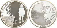 France 10 Euro L'Etranger, Albert Camus, Paris, Argent -