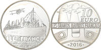 France 10 Euro Ile de France, BE, Paris, Argent -