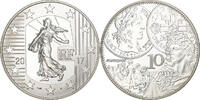 France 10 Euro Fontenoy, BE, Paris, Argent -