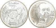France 10 Euro Madame Bovary, BE, Paris, Argent -