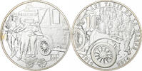 France 10 Euro Les Taxis de la Marre, BE, Paris, Argent -