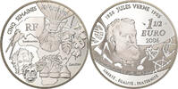 France 1-1/2 Euro Cinq Semaines en Ballon, Jules Verne, Paris, Argent -