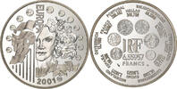 France 6.55957 Francs Europa, Paris, Argent, KM:1265.2 -