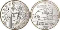 France 1-1/2 Euro Airbus A380, Paris, Argent, KM:1479 -
