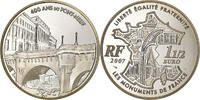 France 1-1/2 Euro 400 Ans du Pont-Neuf, BE, Paris, Argent -