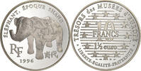 France 10 Francs-1.5 Euro Éléphant époque Shang, Paris, Argent -