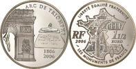 France 1-1/2 Euro Arc de Triomphe, Paris, Argent, KM:1456 -