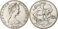 Gibraltar Crown Élisabeth II, British Royal Mint, Cupro-nickel -